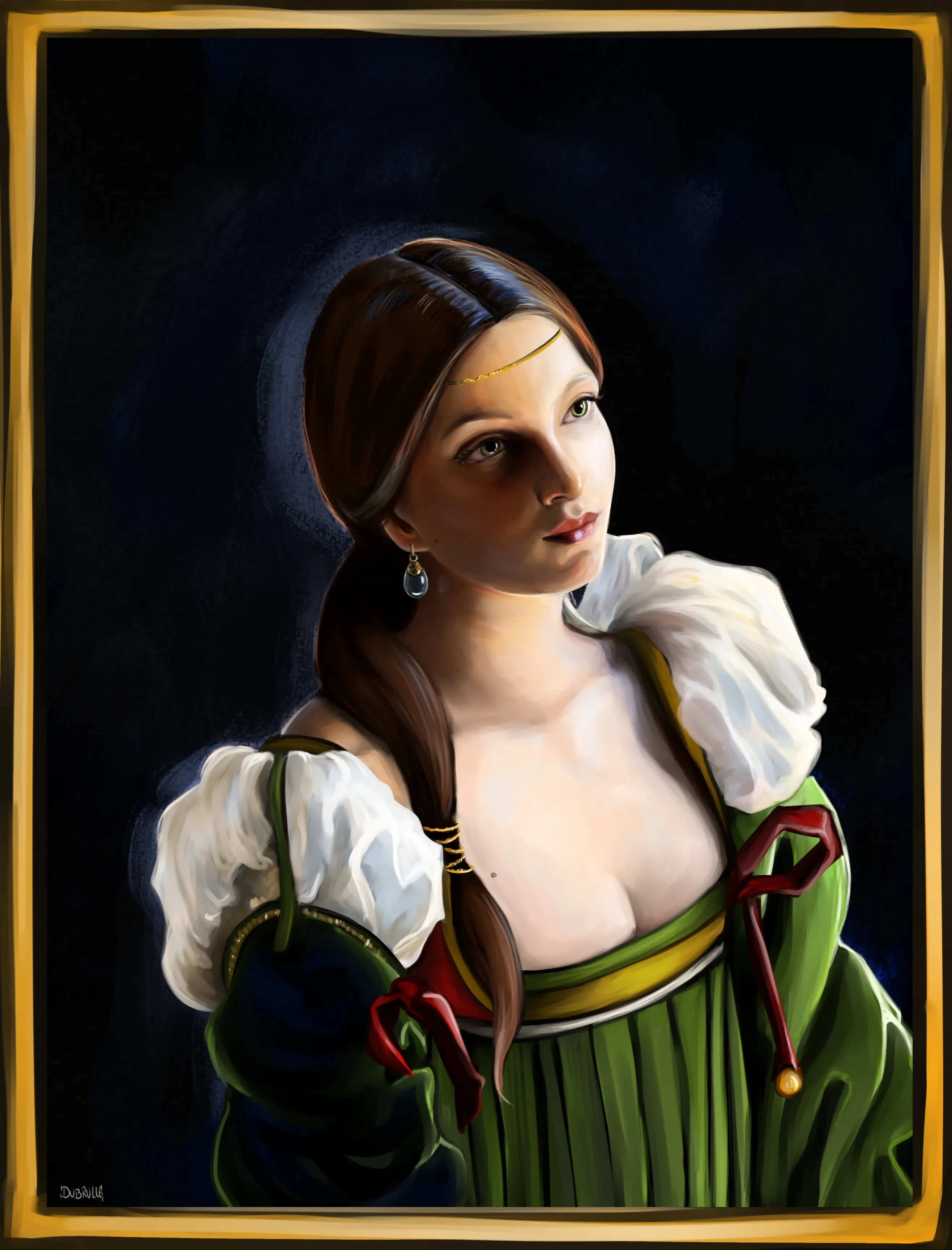 Portrait de femme Renaissance