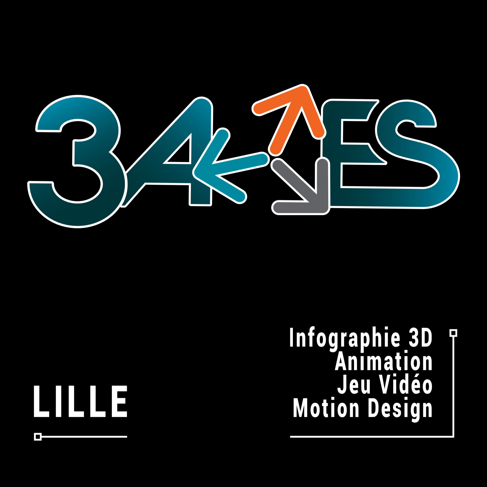 Logo of 3axes Institut Lille